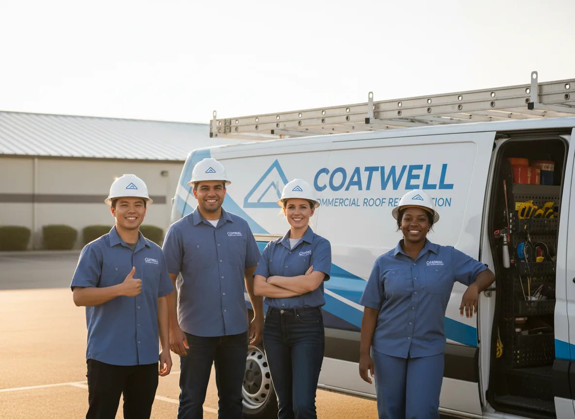 Commercial roof coating company in Marble, PA